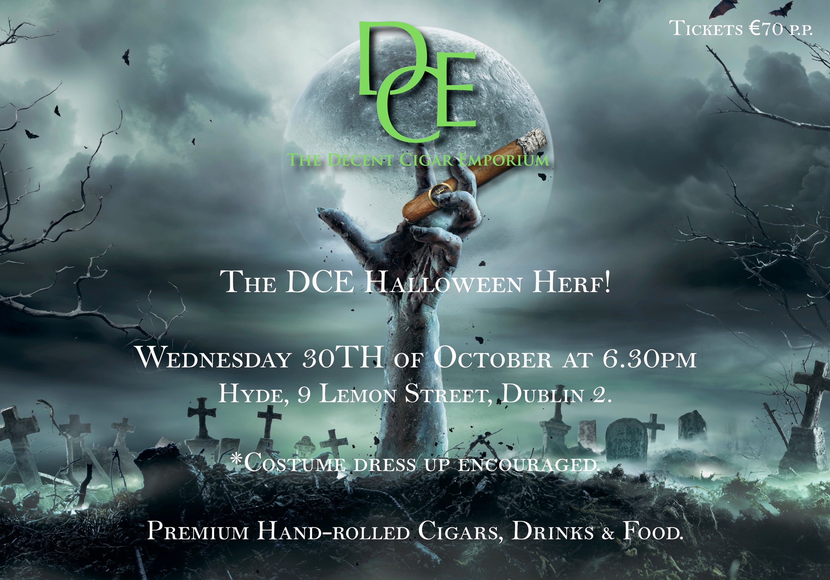 Decent Cigar Event - Halloween Herf 30th Oct 2024